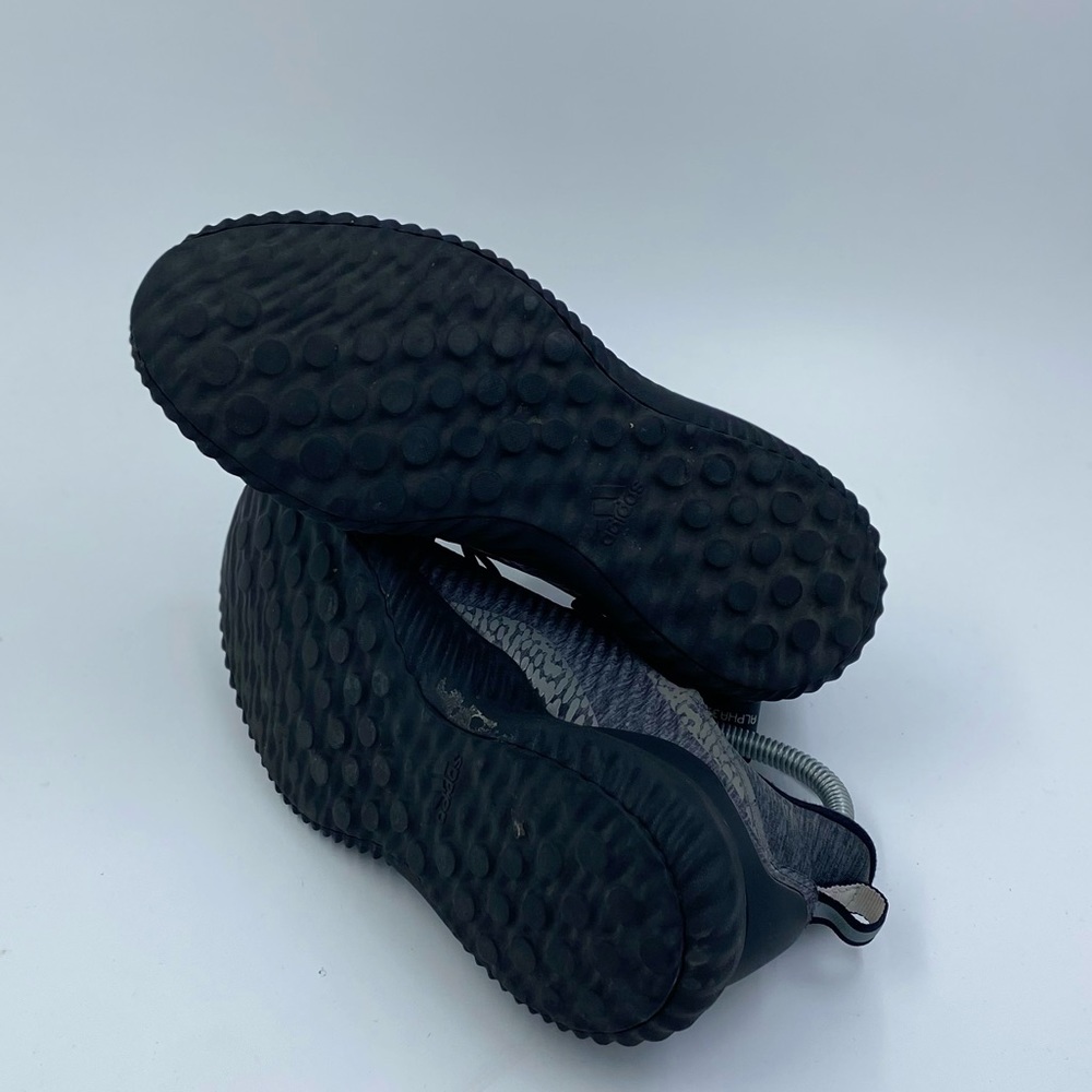 Adidas Alphabounce Running Sneakers Womens Size 6 Black Gray Athletic Shoes - Picture 4 of 6